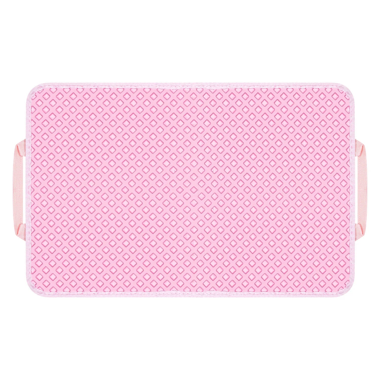 Double Layer anti Tracking Waterproof Cat Litter Trapping Mat Pink